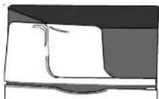 AMANA XRSS 687 BW BB - Jäätelöhylly - 1