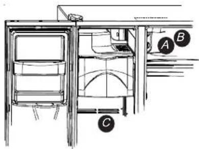 AMANA XRSS 687 BW BB - Temperaturtaster - 7