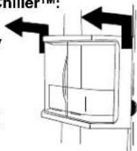 AMANA XRSS 687 BW BB - To remove and install Beverage Chiller™: - 1