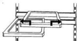 AMANA XRSS 465 - Scorrimento dei ripiani: - 1