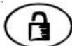 AMANA XRSS 264 RVS - Dispenser Lock (Dispenserlås) - 1