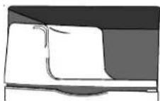 AMANA XRSS 264 RVS - Étagère à crèmes glacées - 1