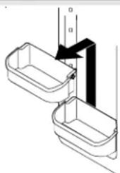 AMANA XRSS 264 RVS - Estantes de las contrapuertas - 1