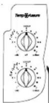 AMANA XRSS 264 RVS - Regular os controlos da temperatura - 1