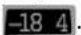 AMANA XRSS 264 RVS - Accensione/spegnimento del display - 2