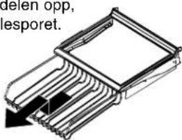 AMANA XRSS 264 RVS - Påleggs-/grønnsaksskuff - 1