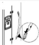 AMANA XRSS 264 RVS - ADVARSEL - 1