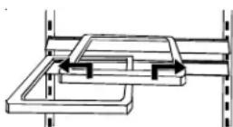 AMANA XRSS 264 RVS - Montaggio e smontaggio il gruppo a dopbia barra trasversale: - 2