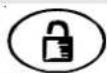 AMANA XRSS 264 RVS - Dispenser Lock (Blocco dell'erogatore) - 1