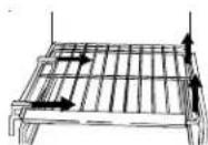 AMANA XRSS 264 RVS - Stor-Mor®-Regal Herausnehmen und einsetzen: - 1