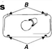 AMANA XRSS 264 RVS - Parte inferior de la sección de alimentos frescos y/sección del congelador del modelo sin dispensador - 1