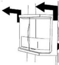 AMANA XRSS 264 RVS - Sadan fjernes og installereres Beverage ChillerTM: - 1
