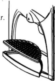 AMANA XRSS 264 RVS - Barra do dispensador - 1