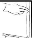 AMANA XRSS 267 - Full-Length Grab Handles (non-stainless steel) - 4