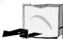 AMANA XRSS 267 - Montaggio es montaggio della vaschetta per il ghiaccio: - 1