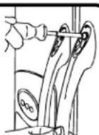 AMANA XRSS 267 - Tiradores de longitud media (acero oxidable) - 2