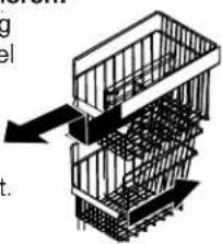 AMANA XRSS 267 - De manden verwijderen en installereren: - 1