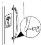 AMANA XRSS 267 - Poignées en acier inox - 4