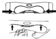 AMANA XRSS 267 - Parte superior de la sección de alimentos frescos - 1