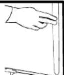 AMANA XRSS 267 - Kädensijoen asentaminen ja irrottaminen - 4