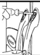 AMANA XRSS 267 - Gribehandtag i halv længde (ikke-rustfrit stål) - 1