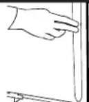 AMANA XRSS 267 - Puxadores a todo o comprimento (aço não inoxidável) - 4