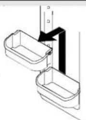 AMANA XRSS 267 - Balconnets de porte - 1
