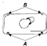 AMANA XRSS 267 - Unterer Kuhlschrankteil und Gefrierteil von Modellen ohne Spender - 1