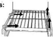 AMANA XRSS 267 - Stor-Mor®-hyllyn irrotus ja asennus: - 1