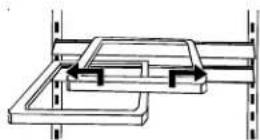 AMANA XRSS 267 - Montera och ta ut den dubbla tvarslan: - 2