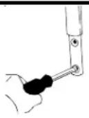 AMANA XRSS 267 - Full-Length Grab Handles (non-stainless steel) - 2