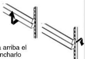 AMANA XRSS 267 - Para extraer e instalar los ensamblijes de travesanos dobles: - 1