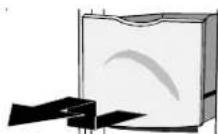 AMANA XRSS 267 - Para extrae e instalar la cubitera: - 1