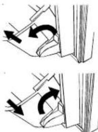 AMANA XRSS 267 - Frame van bak afstellen: - 1