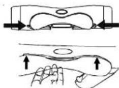 AMANA XRSS 204 Proline - Övre färskvarusektionen - 1