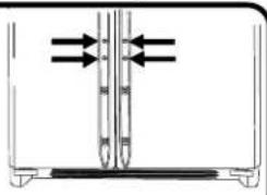 AMANA XRSS 204 Proline - Poignées pleine porte (acier non-inox) - 1