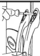 AMANA XRSS 204 Proline - Puxadores a meio comprimento (aço não inoxidável) - 2