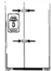 AMANA XRSS 204 Proline - Griffleisten über die halbe Höhe (kein Edelstahl) - 1