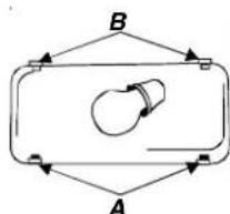 AMANA XRSS 204 Proline - Nederste kjoleskapsdel og fryseruten dispenser - 1