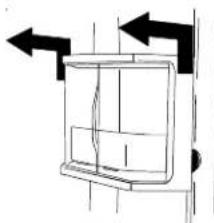 AMANA XRSS 204 Proline - Beverage Chiller™ herausnehmen und einsetzen: - 1