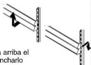 AMANA XRSS 204 Proline - Para extrae e instalar los ensamblajes de travesanos dobles: - 1