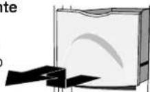 AMANA XRSS 204 Proline - Para retirar e instalar o recipiente para guardar gelo: - 1