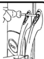 AMANA XRS S 264 BB BW - Tiradores de longitud media (acero oxidable) - 3