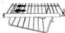 AMANA XRS S 264 BB BW - Hängender Drahtrost (einige Modelle) - 2