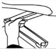 AMANA XRS S 264 BB BW - Første installasjon av vannfilter - 1