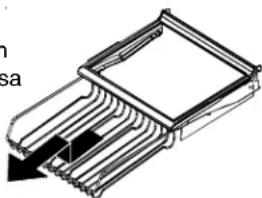 AMANA XRS S 264 BB BW - Irrotus ja asennus: - 1