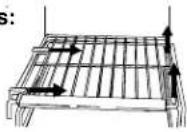 AMANA XRS S 264 BB BW - Stor-Mor®-hyllyn irrotus ja asennus: - 1