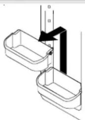 AMANA XRS S 264 BB BW - Estantes de las contrapuertas - 1