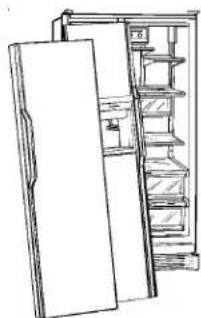 AMANA XRS S 264 BB BW - PELIGRO - 1