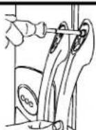 AMANA XRS S 264 BB BW - Gripehåndtak i halv lengde (ikke av rustfritt stål) - 3